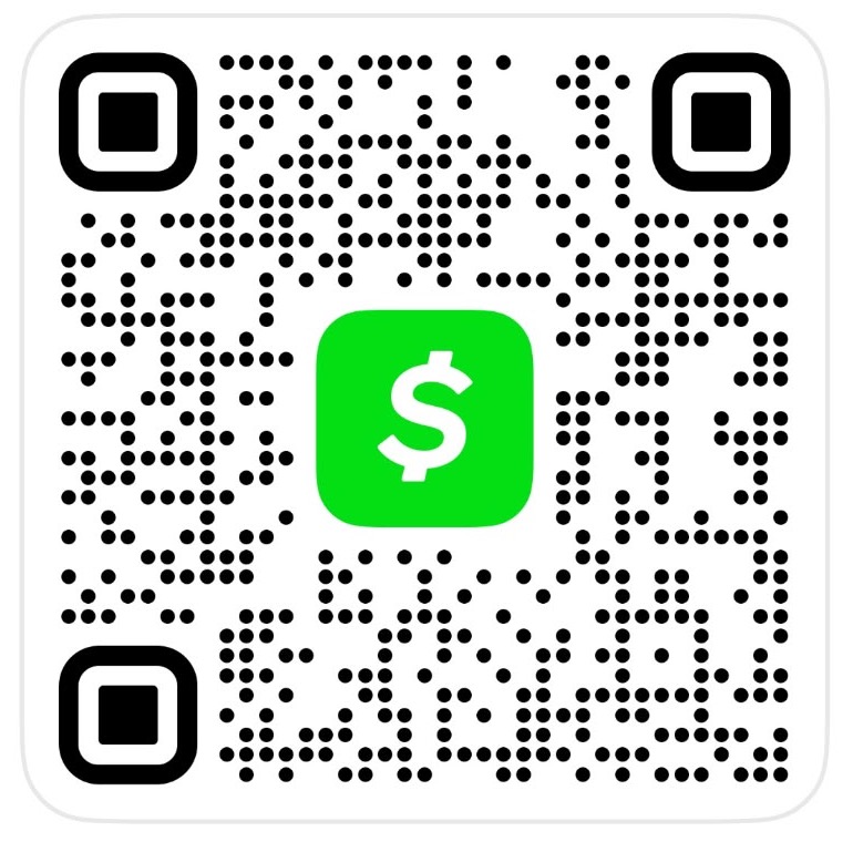 Cash App QR code for Banners for Jesus, cashtag $BannersForJesus